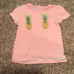 Pink Pineapple Vintage Tee